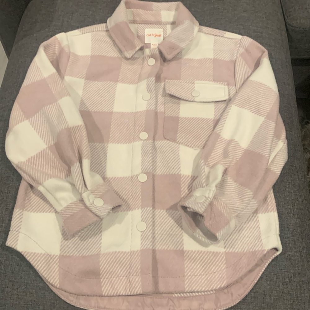 Girl’s Cat & Jack flannel shirt